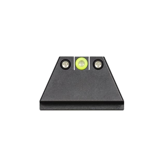 Night Fision Suppressor Height Night Sight Set Glock 17/19/34 Yellow Front Black