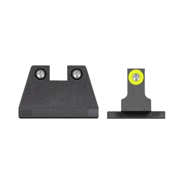 Night Fision Suppressor Height Night Sight Set Sig P320/P365 Yellow Front Black