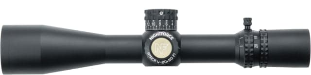 NightForce ATACR 4-20x50mm ZeroStop Rifle Scope 34mm Tube First Focal Plane Hourus TREMOR3 Illuminated Reticle Black