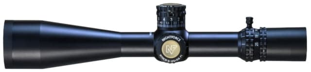 NightForce ATACR 5-25x56mm ZeroStop Rifle Scope 34mm Tube First Focal Plane MOA-XT Reticle Black