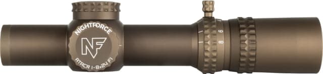 NightForce ATACR 1-8x24mm LPVO Riflescope 34mm Tube First Focal Plane FC-DMx Reticle Dark Earth