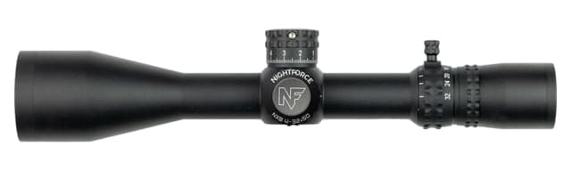 NightForce NX8 4-32X50mm Rifle Scope F2 ZeroStop .1 Mil-Radian DigIllum PTL Mil-CF2D Black