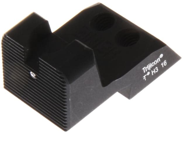 Nighthawk Custom 366-T Heinie Ledge Rear Sight w/Tritium Taller for AAC Suppressor