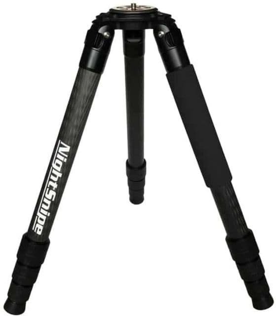 NightSnipe Elite Hunter Carbon Fiber Shooting Tripod NS67 Ball Head and NightSnipe Picatinny Rail Mount Combo Kit