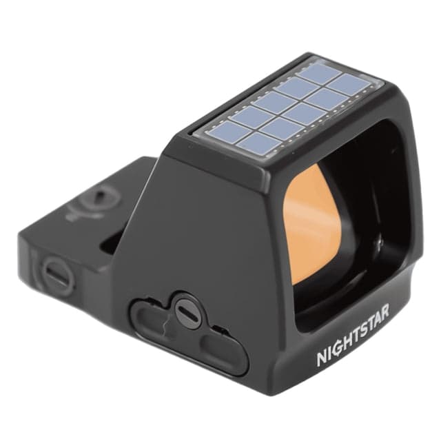 NightStar PR24S Solar Reflex Red Dot Sight 1x0.79x0.94mm 3 MOA Dot Black