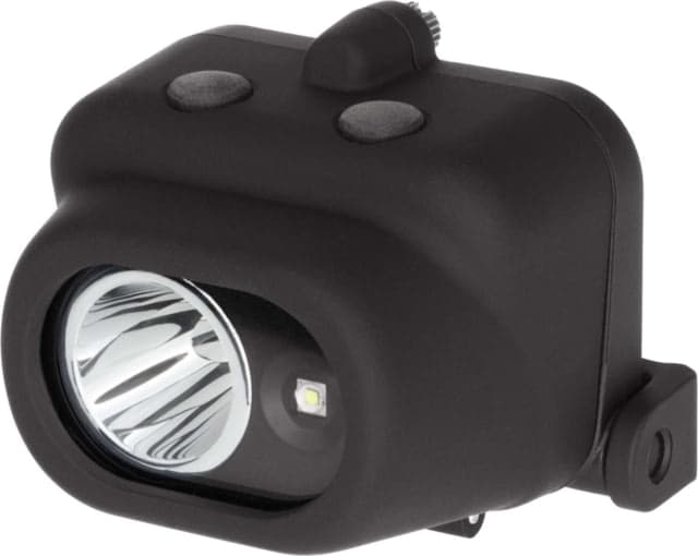 Nightstick Dual-Light Multi-Function 3AAA Headlamp w/Clip & Hard Hat Mount Non Rechargeable 180 Lumens Black