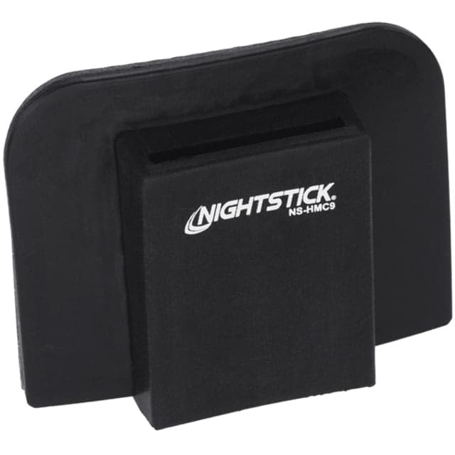 Nightstick Heavy-Duty Rubber Hard Hat Mount Black
