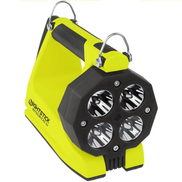 Nightstick Integritas ATEX Intrinsically Safe Rechargeable LED Lantern w/ Magnetic Base Integrated Li-ion 600 Lumens IS Green/Black