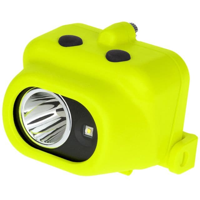 Nightstick Intrinsically Safe Multi-Function Dual-Light 3AAA Headlamp w/Clip & Hard Hat Mount 160 Lumens Green