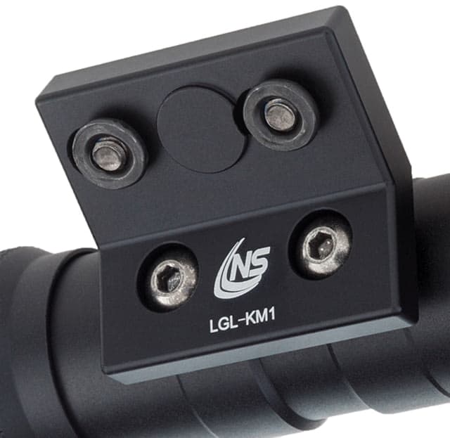Nightstick KeyMod Reversible Offset Mount for LGL Series Lights Black