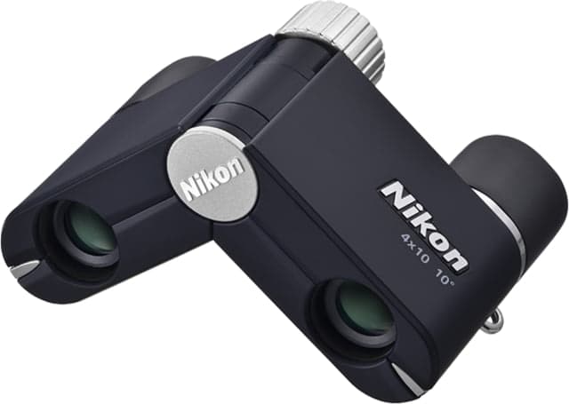 Nikon CF 4x10mm Roof Prism Binoculars Dark Navy