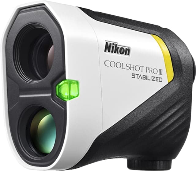 Nikon Coolshot ProIII Stabilized 6x21mm Golf Rangefinder White