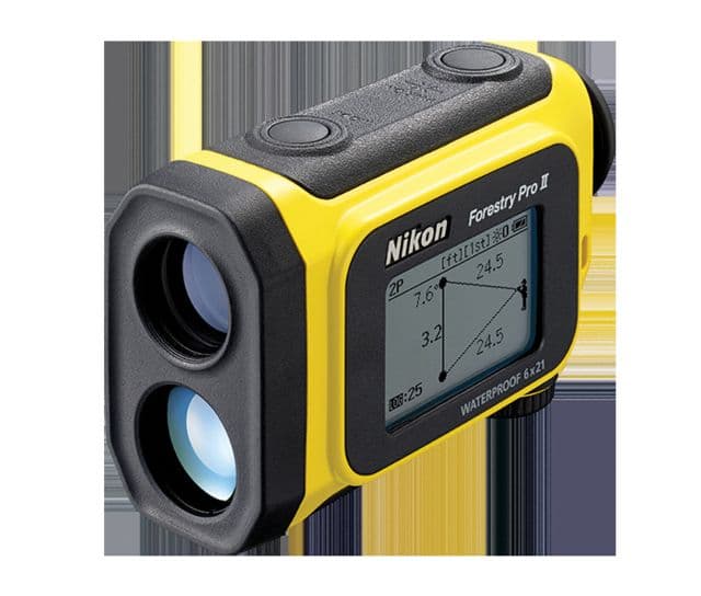 Nikon Forestry Pro II Laser Rangefinder/Hypsometer Black/Yellow