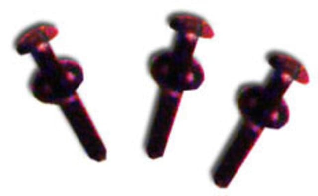 Norotos 3-Hole Low Profile Shroud Screw Kit Black One Size