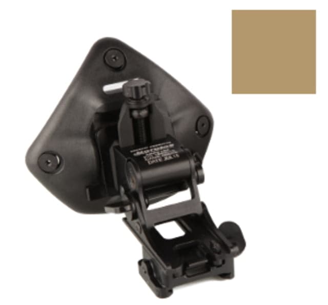 Norotos AKAII Helmet Mount w/ Universal Shroud PVS-7/14 & 15/18/21 Adapter Tan One Size