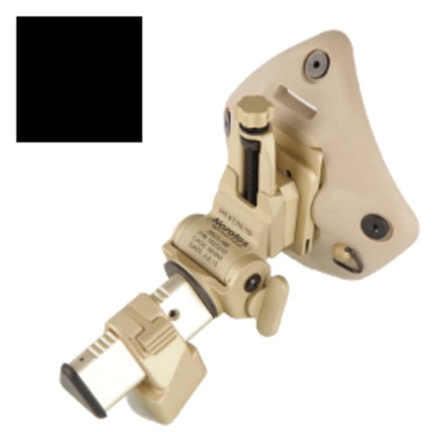 Norotos INVG Helmet Mount w/ Universal Shroud PVS-15/18/21/31 Black One Size NSN 5855-01-570-0321