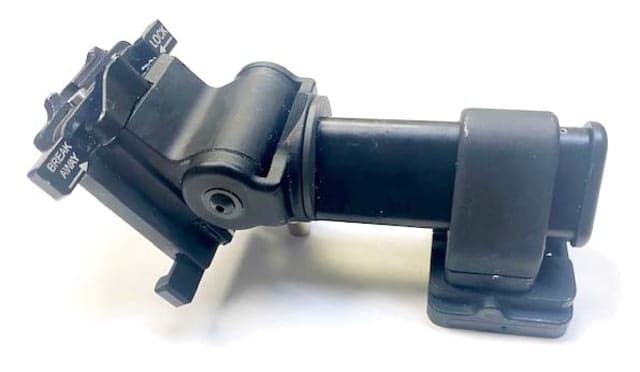 Norotos INVG HYPER Helmet Mount w/ Breakaway Dovetail Black One Size