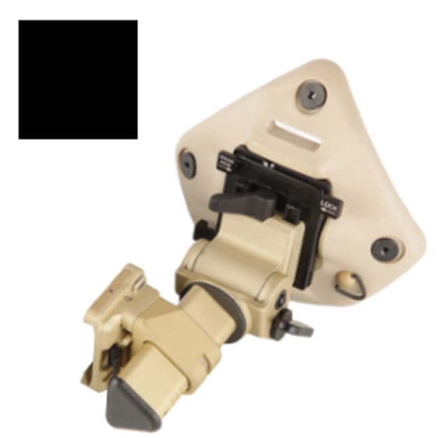 Norotos INVG HYPER Helmet Mount w/Universal Shroud & Breakaway Dovetail Black One Size