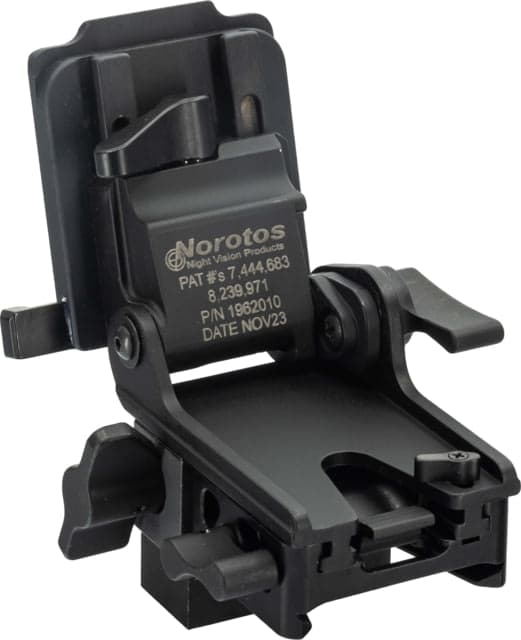 Norotos LoSto Helmet Mount Force-to-overcome PVS 7/14 & 15/18/21/31 Black One Size