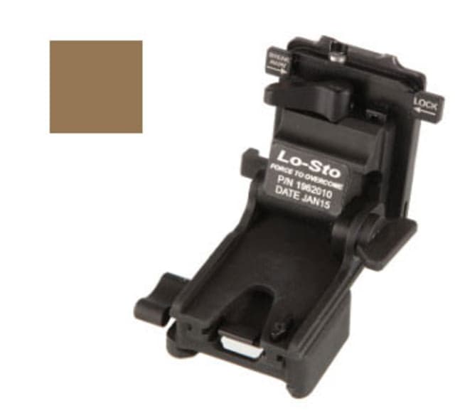 Norotos LoSto Helmet Mount Force-to-overcome PVS 7/14 & 15/18/21/31 Coyote Brown One Size