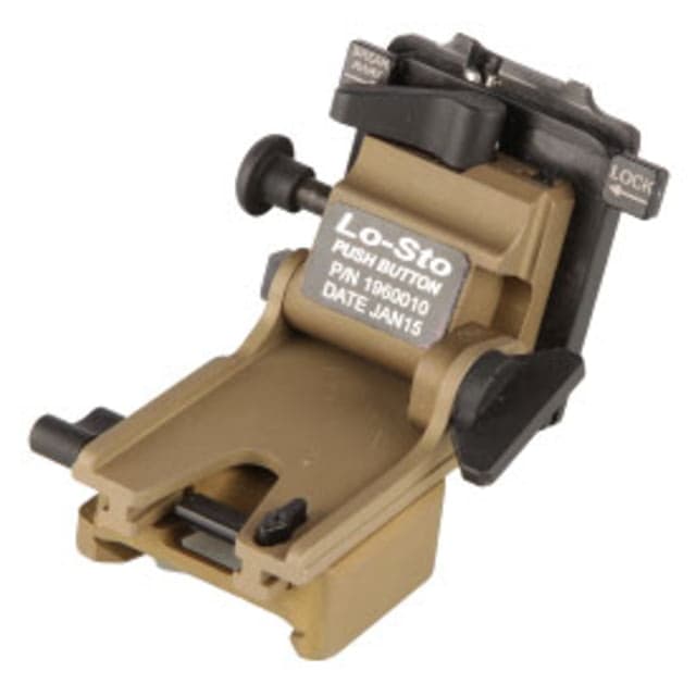 Norotos LoSto Helmet Mount Push Button PVS-15/18/21/31 Coyote Brown One Size