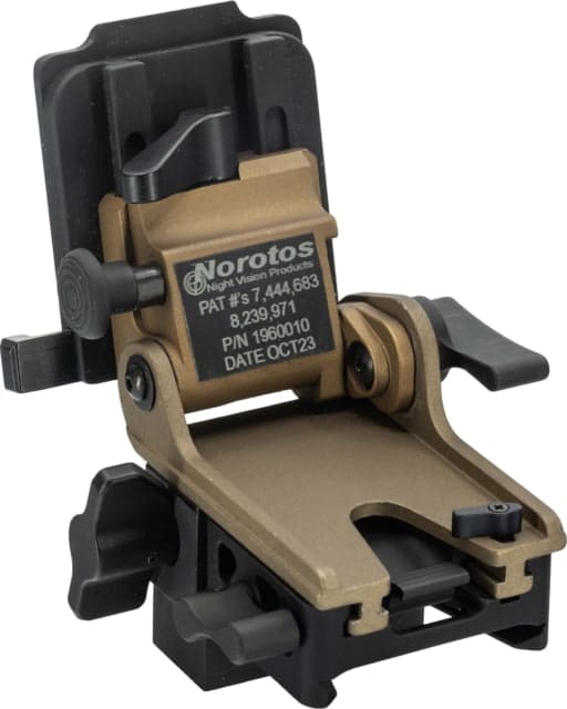 Norotos LoSto Helmet Mount Push Button PVS 7/14 & PVS 15/18/21/31 Coyote Brown One Size
