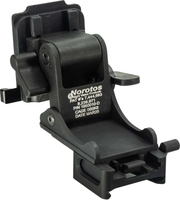 Norotos RHNO II Helmet Mount PVS-15/18/21/31 Dovetail Black One Size