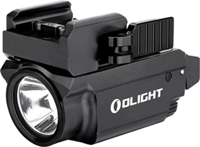 Olight Baldr Mini 600 Lumens LED Flashlight with Green Laser Sight Black