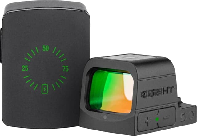 Osight S 1x21mm Reflex Red Dot Sight 2 Moa Dot Rmsc Footprint Black