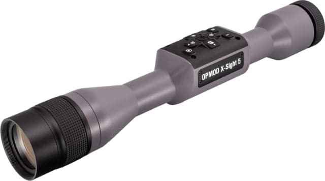 ATN OPMOD X-Sight 5 3-15x 4K+ UHD Smart Day/Night Hunting Riflescope in Wolf Grey w/ Quick Detach Mount Wolf Grey