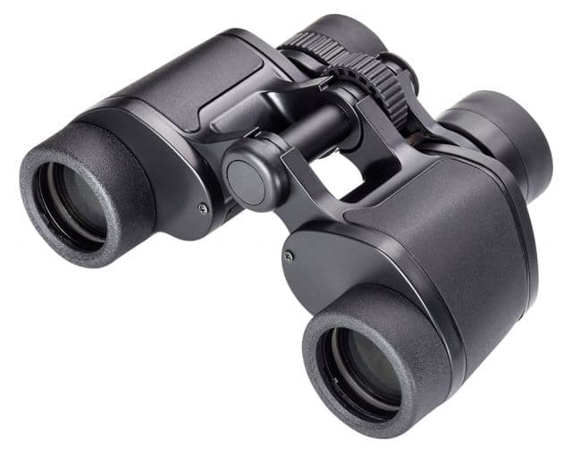 Opticron Adventurer T WP 8x32mm Roof Prism Binoculars Leatherette Partial Rubber Covering Black