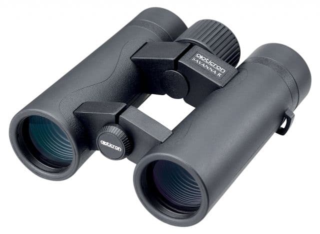Opticron Savanna R PC 10x33mm Roof Prism Binocular Non-Slip Rubber Covering Black