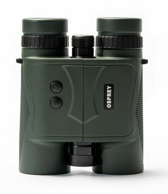 Osprey Global 10x42 Roof Prism Laser Rangefinder Binocular Green