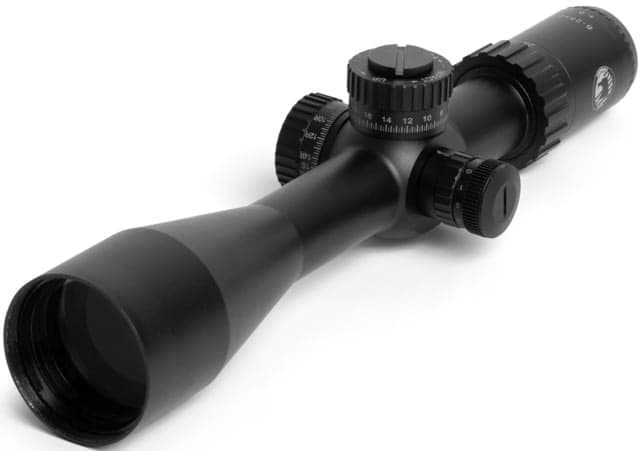 Osprey Global Elite Series 5-25x56mm 34mm Tube Rifle Scope First Focal Plane 3 Color Illuminated Christmas Tree Reticle Black ES5-25x56FFP