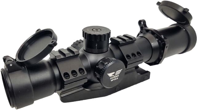Patriot Optics Prowess Rifle Scope 1-10x30mm 35mm First Focal Plane Etched Glass MIL-Dot Reticle Matte Black