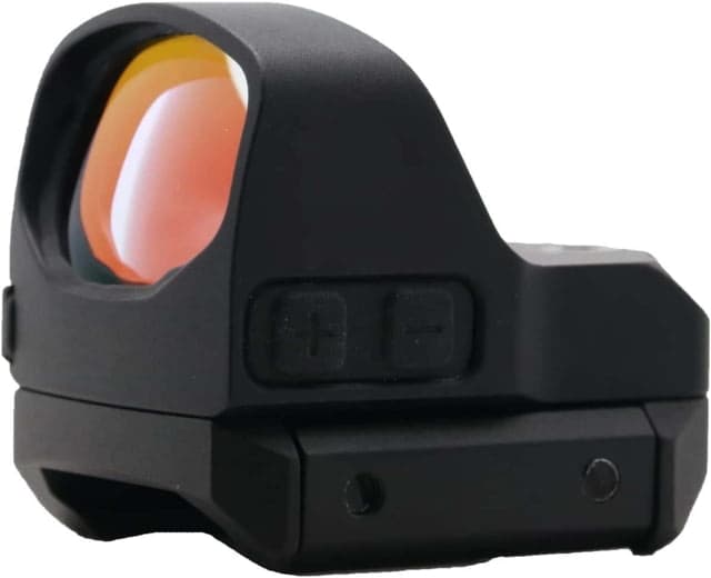 Patriot Optics Skirmish Micro Reflex Sight 1x19-28mm 3.0 MOA Dot Reticle Black Matte
