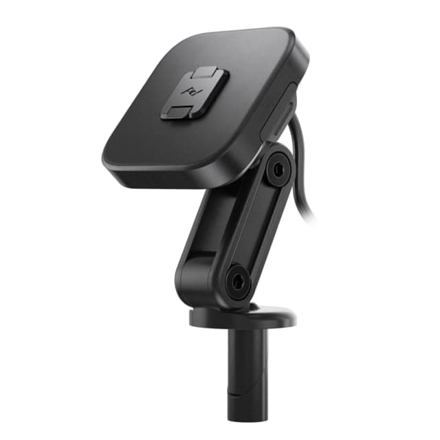 Peak Design Motorcycle Stem Mount Charging Qi2 Black