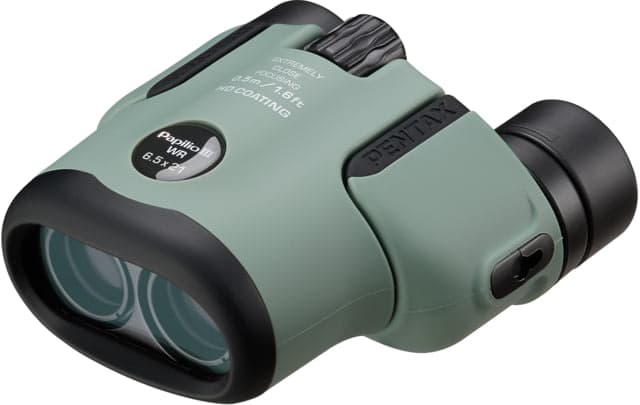 Pentax Papilio III WR 6.5x21mm Porro Prism Binocular Olive