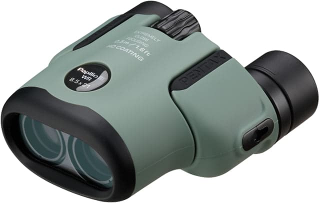 Pentax Papilio III WR 8.5x21mm Porro Prism Binocular Olive