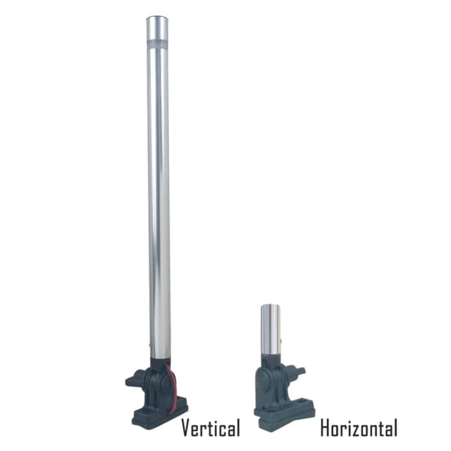Perko Folding Mount Pole All Round Light White 24in