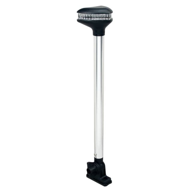 Perko Stealth Series L.E.D. Fold Down White All-Round Light w/ Vertical Mount 13-3/8in