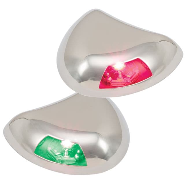 Perko Stealth Series LED Side Light w/ Horizontal Mount Red/Green