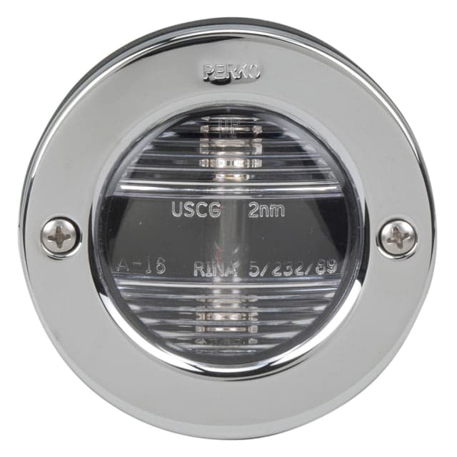 Perko Vertical Mount Stern 12VDC Light w/ STS Bezel