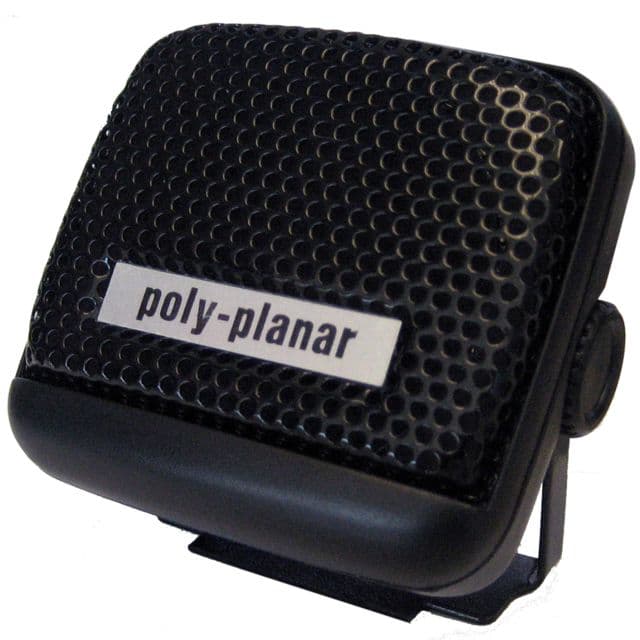 Poly-Planar VHF Extension Speaker - 8W Surface Mount - Single Black