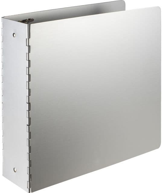 Posse Box - 10x11 3/4inch Aluminum 3inch 3 Ring Binder