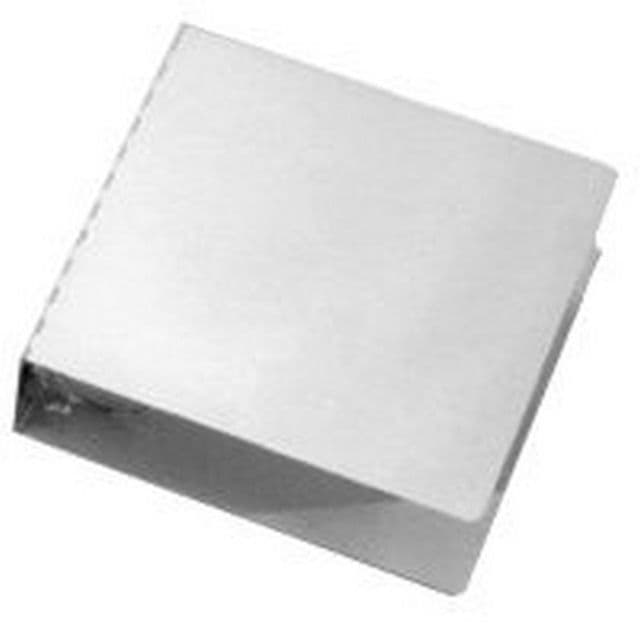 Posse Box Aluminum 3 3 Ring Binder Silver/black