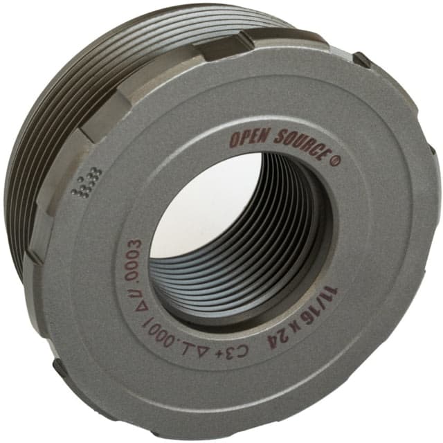 Precision Armament OPEN SOURCE Certified Precision Direct Thread Suppressor Mount 11/16-24 Matte Stainless