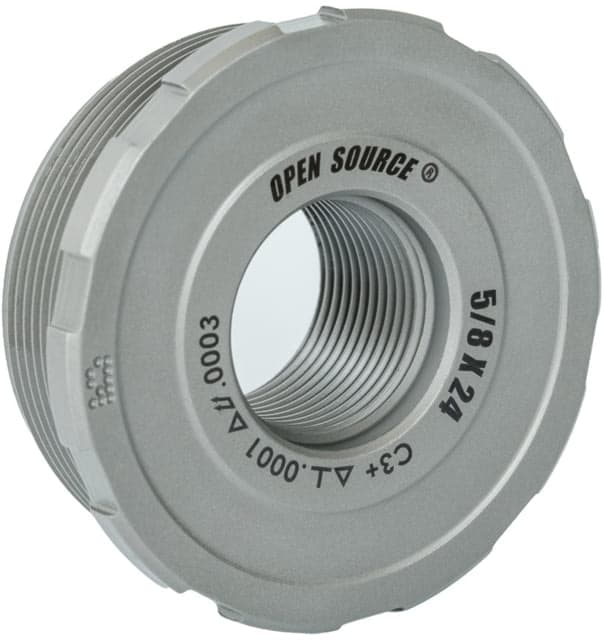 Precision Armament OPEN SOURCE Certified Precision Direct Thread Suppressor Mount 5/8-24 Matte Stainless