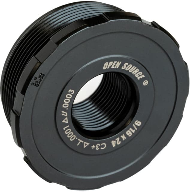 Precision Armament OPEN SOURCE Certified Precision Direct Thread Suppressor Mount 9/16-24 Black