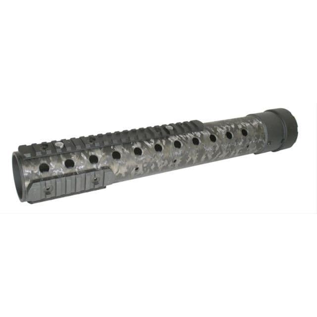 Precision Reflex Gen 3 AR-15/M16 Free Float Carbon Fiber Extended Forearm 14 in Natural